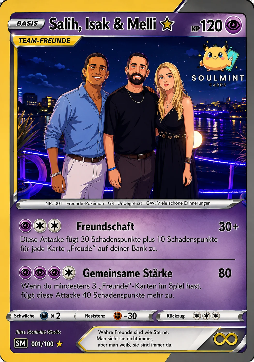 Team-Freunde Karte
